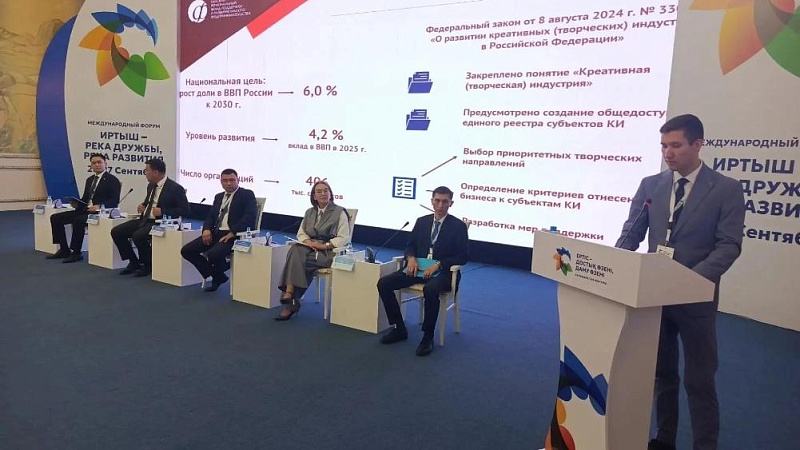 Центр «Мой бизнес» представил омский опыт развития креативных индустрий в Казахстане
